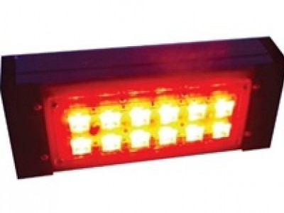 Цветной прожекторный светильник "ШЕВРОН" - SVT-Str P-S-20-27-Red-24VDC